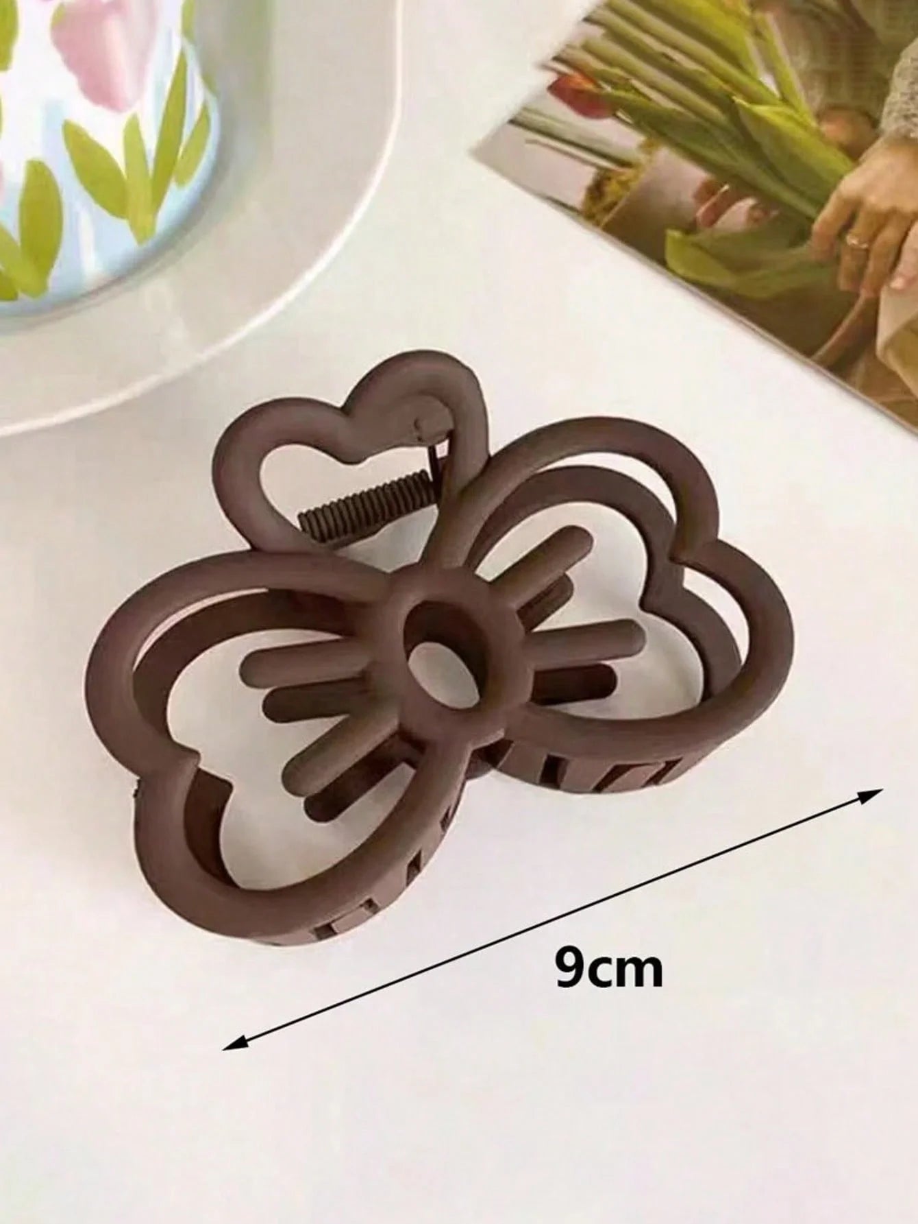 Candy Color Cat Bow Hair Clip | Stylish Hair Claw for Girls