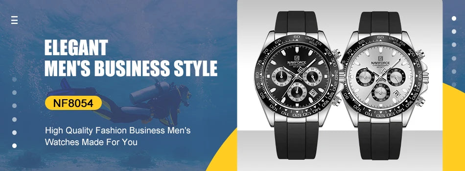 Luxury Digital Sport Watches for Men | Waterproof Silicone Band