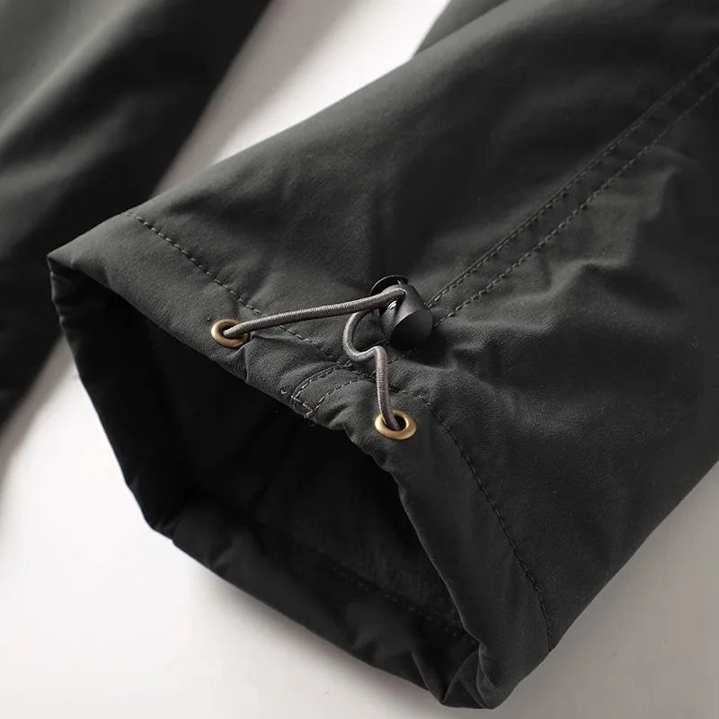 Thick Waterproof Fleece Cargo Pants for Outdoor Adventures