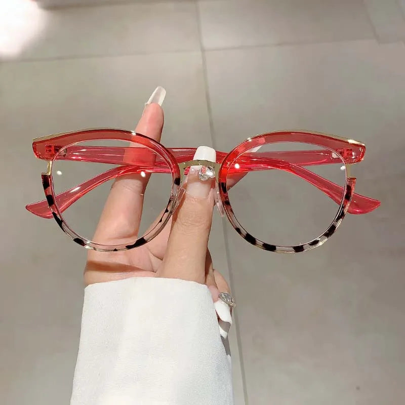 Stylish Cat Eye Eyeglasses | Trendy Colorful Computer Specs