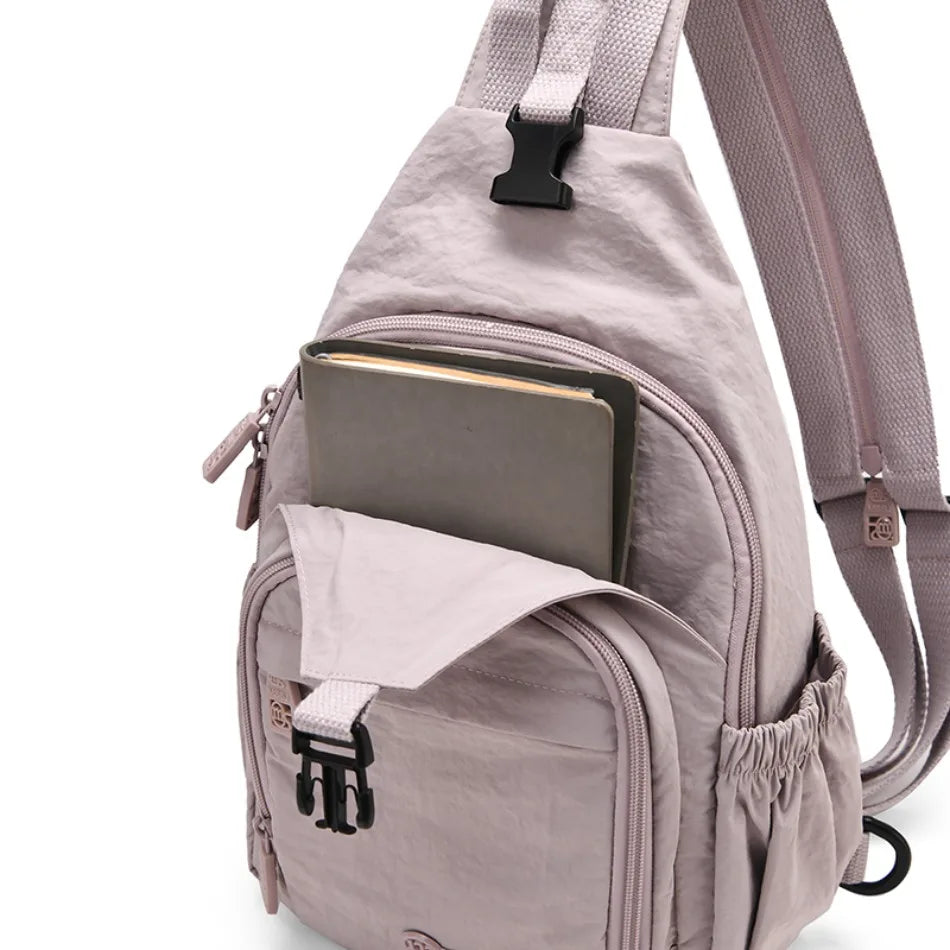 Women's 3-in-1 Convertible Shoulder Chest Bag & Backpack