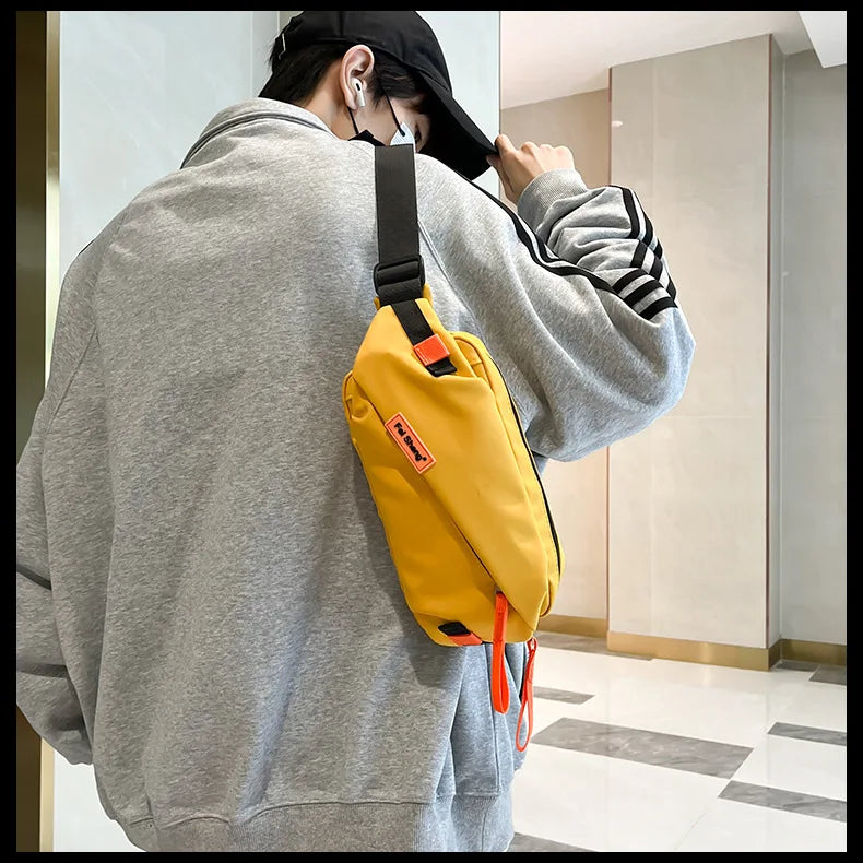 Versatile Chest Bag for Casual Wear | Large Capacity Crossbody Bag