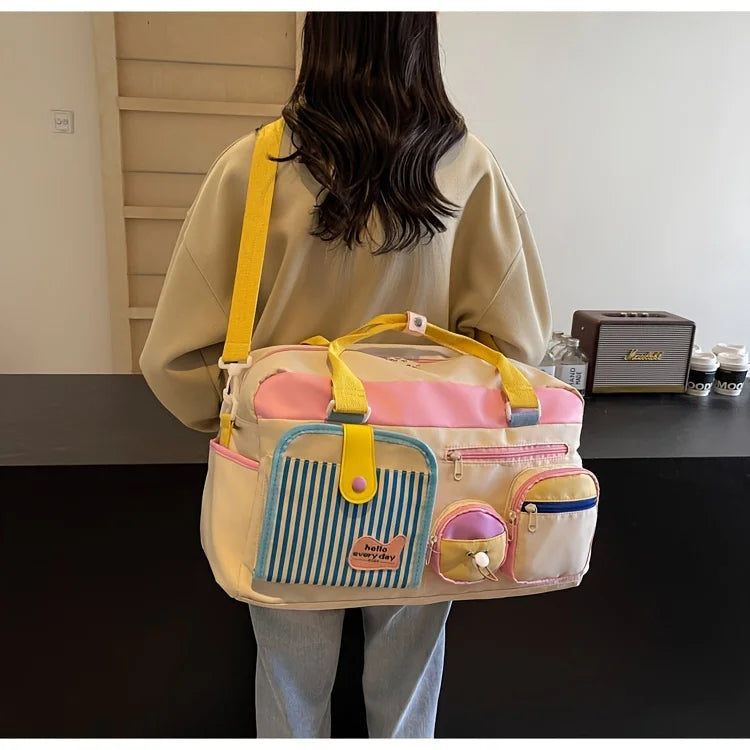 Lightweight Travel Bag for Women | Stylish Gym & Weekend Duffel