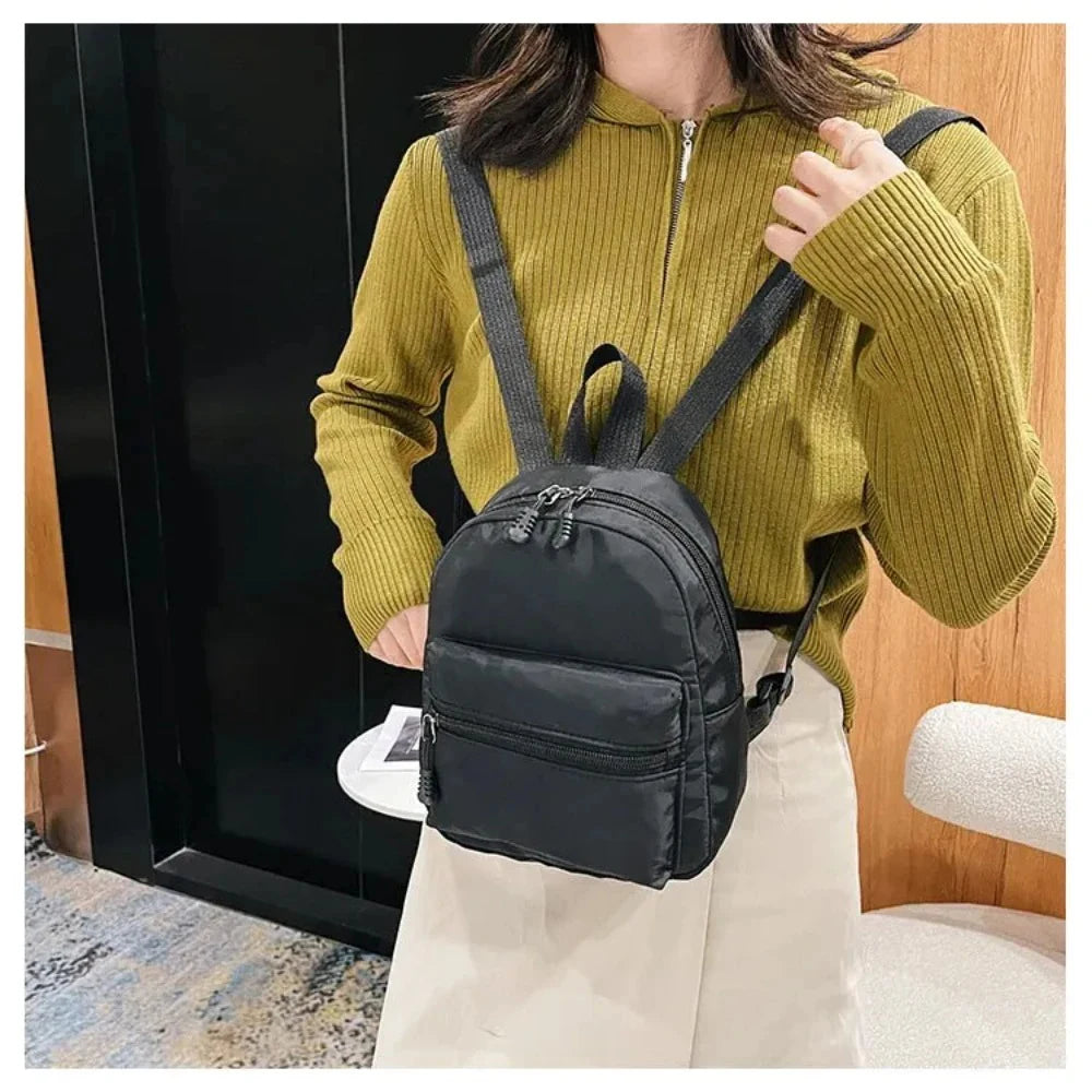 Stylish Women's Nylon Backpack | Versatile Casual Handbag