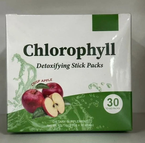 Chlorophyll Powder Stick Packs | Delicious Plant-Based Drink Mix