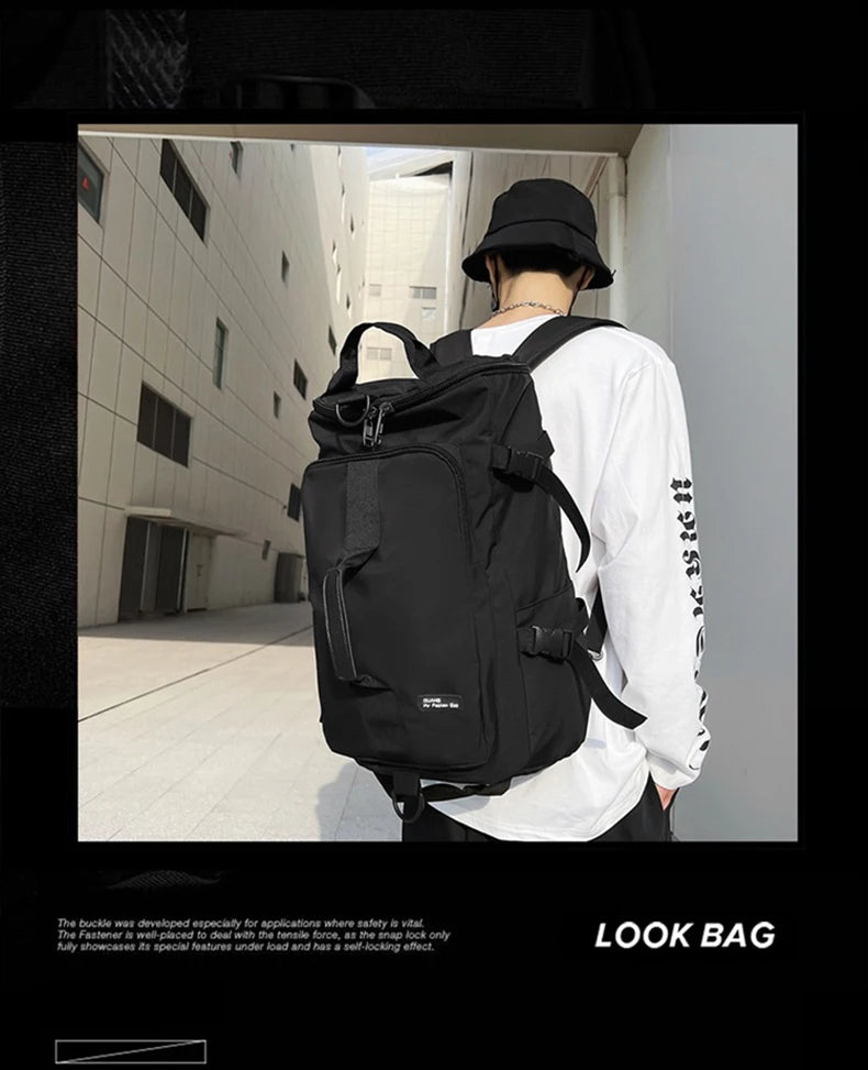 Large Waterproof Travel Shoulder Bag | Durable Versatile Backpack