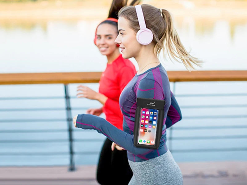 Waterproof Phone Pouch with Armband | Perfect for Swimming & Diving