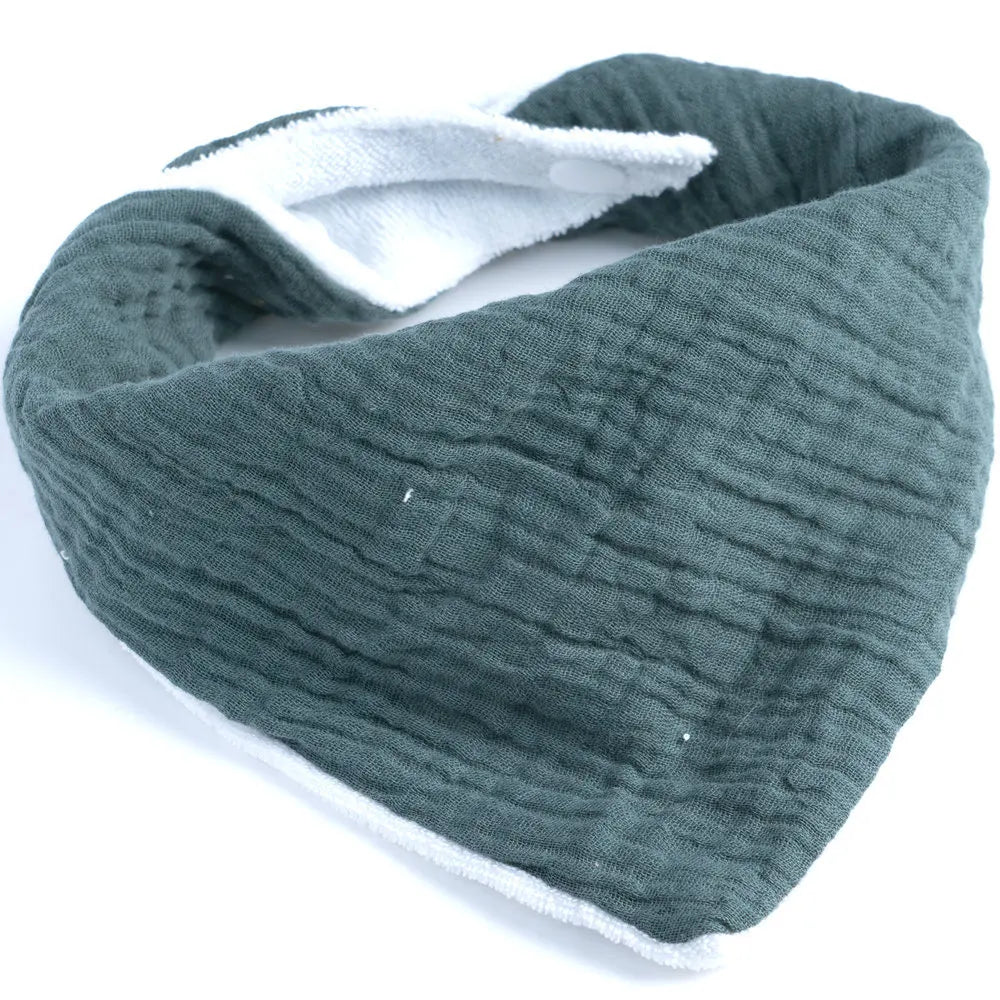 Soft Baby Triangle Scarf | Absorbent Burp Cloth for Newborns