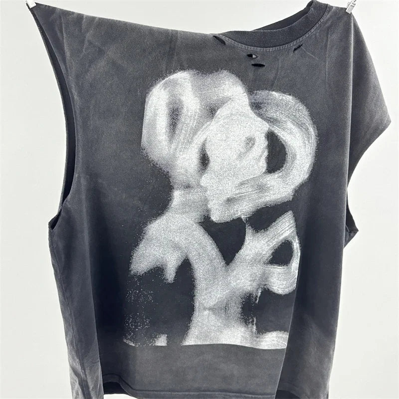 Limited Edition Hand Worn Vest Tee | High Quality Gender-Neutral Apparel