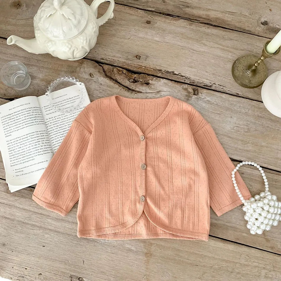 Lightweight Kids Summer Jacket | Stylish Toddler Cardigan Top