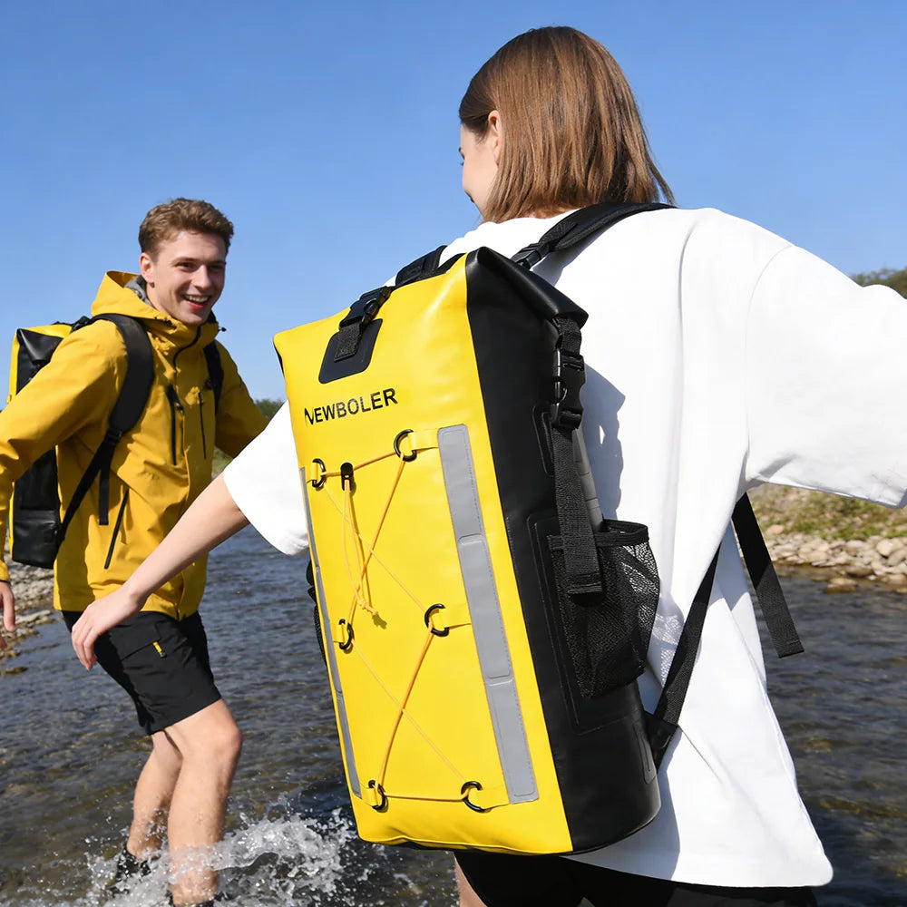 Waterproof Kayak Dry Bag | Large Swimming Backpack for Adventure