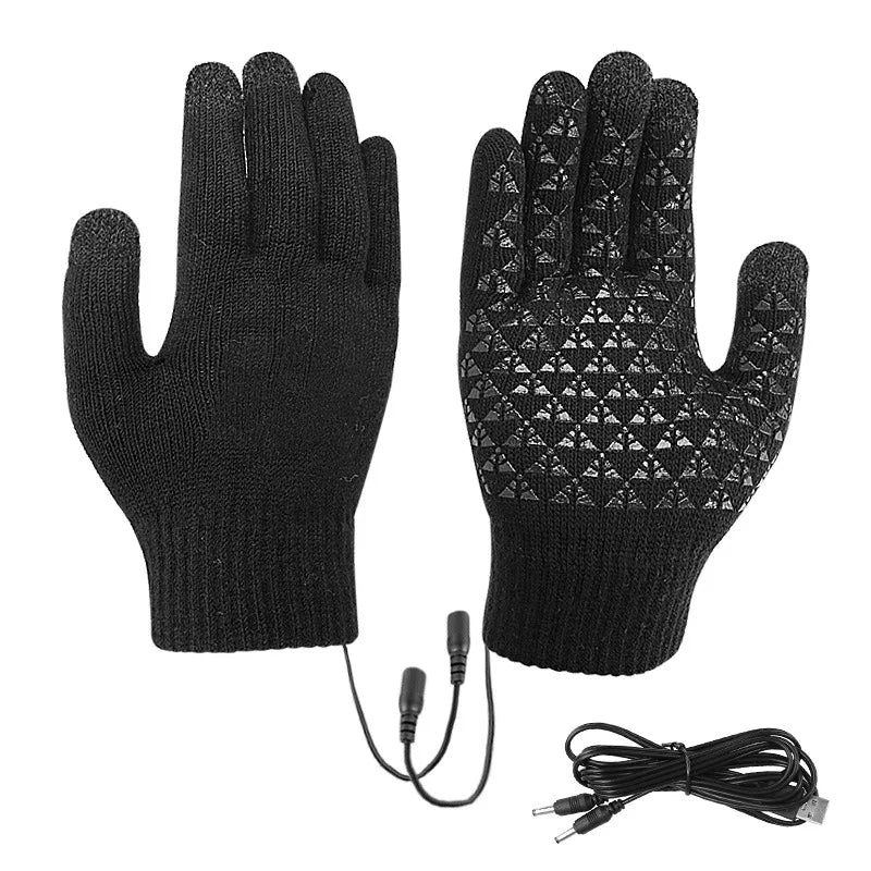 Rechargeable Heated Gloves | USB Winter Touchscreen Mittens