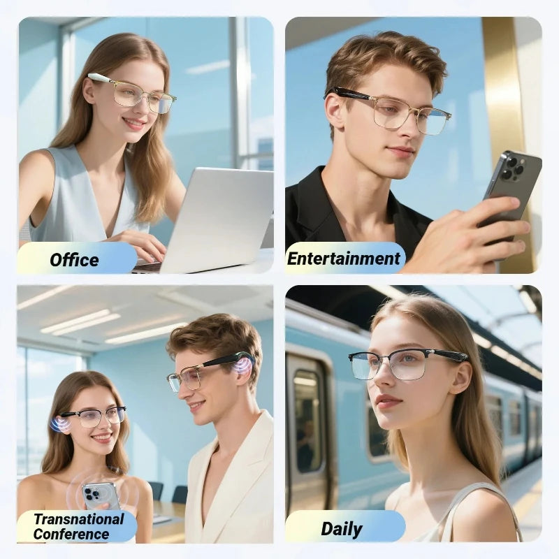 Cutting-Edge Bluetooth Smart Glasses | Real-Time Translation for Travel 2026