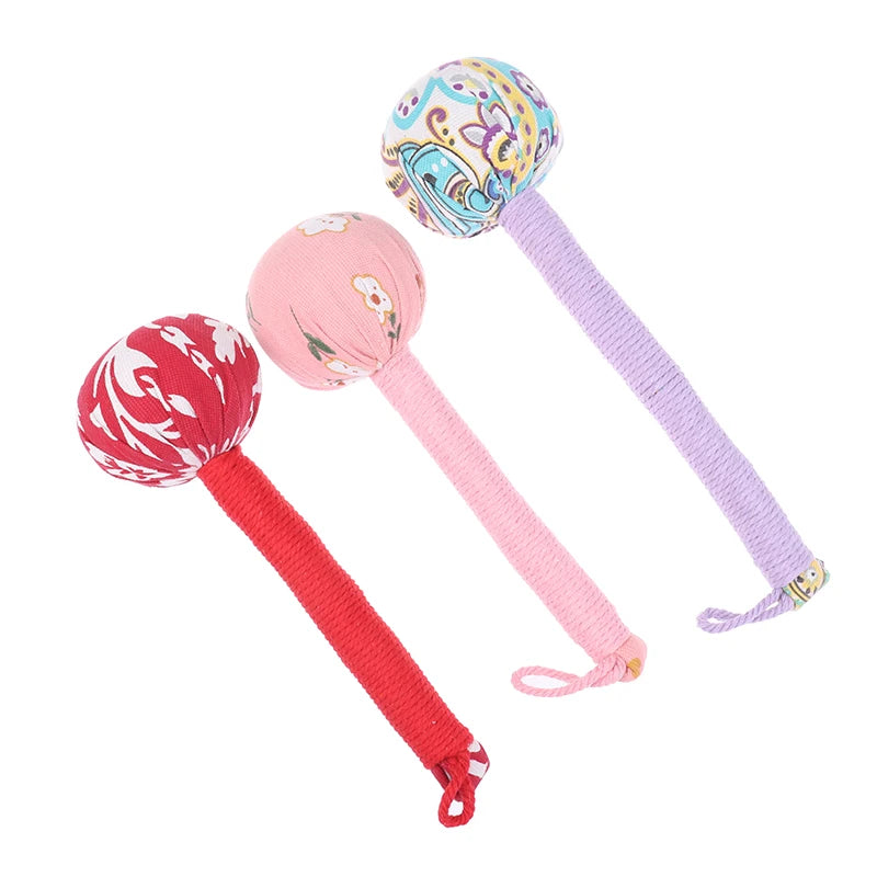 Long-Handled Wormwood Massage Hammer for Stress Relief