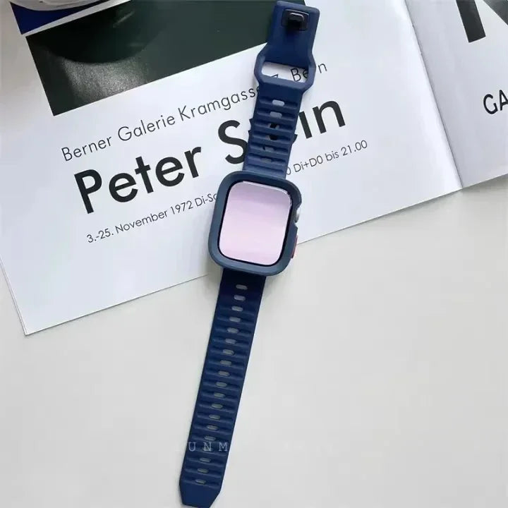 Silicone Case and Strap for Apple Watch | Stylish & Durable
