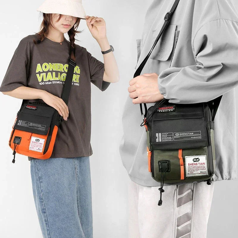 Men's Waterproof Messenger Shoulder Bag | Stylish Crossbody Bag