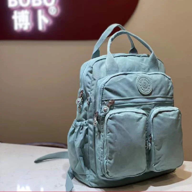 Stylish Multi-Pocket Waterproof Backpack for Women | Travel & School