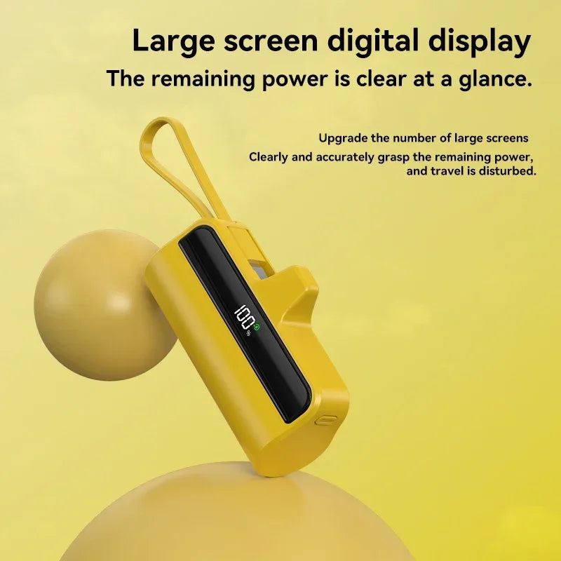 50000mAh Capsule Mobile Power Bank | Ultimate Portable Charger