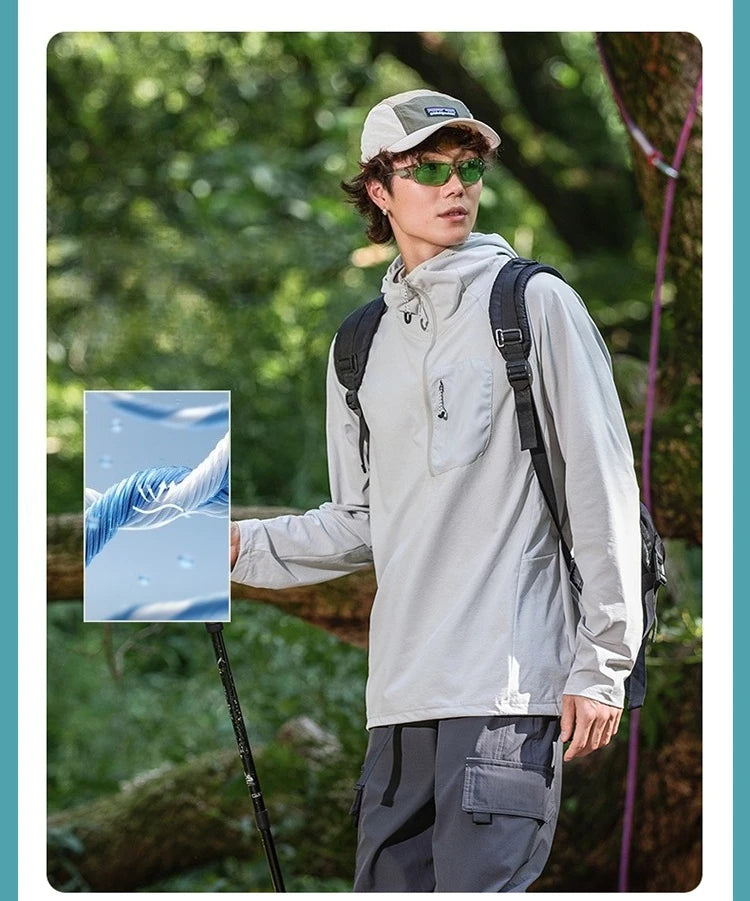 Men's Quick-Dry Outdoor Long Sleeve T-Shirt | Breathable Comfort