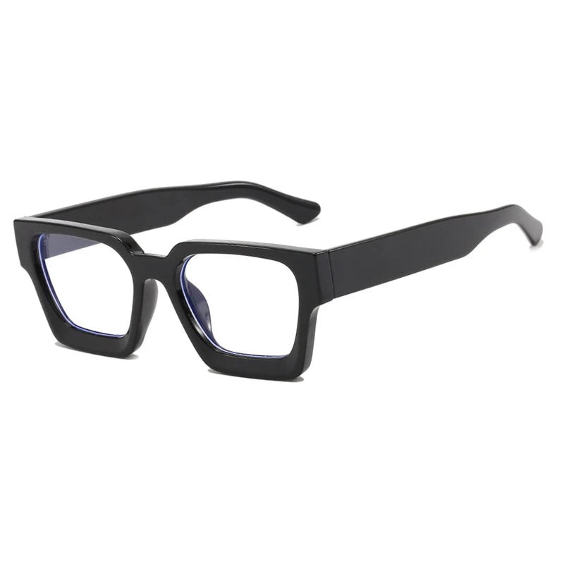 Stylish Square Concave Frame Blue Light Reading Glasses for Women