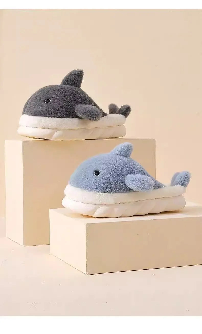 Winter Waterproof Corduroy Cotton Slippers | Cozy Indoor Footwear