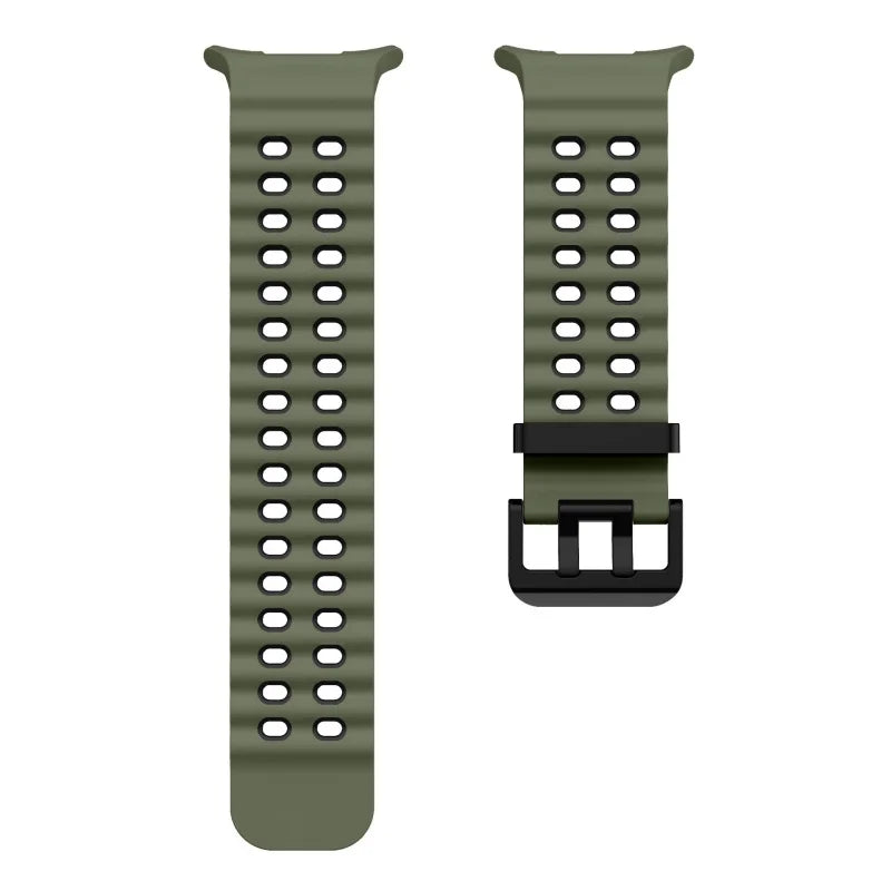 Silicone Sports Strap for Galaxy Watch | Breathable Marine Band