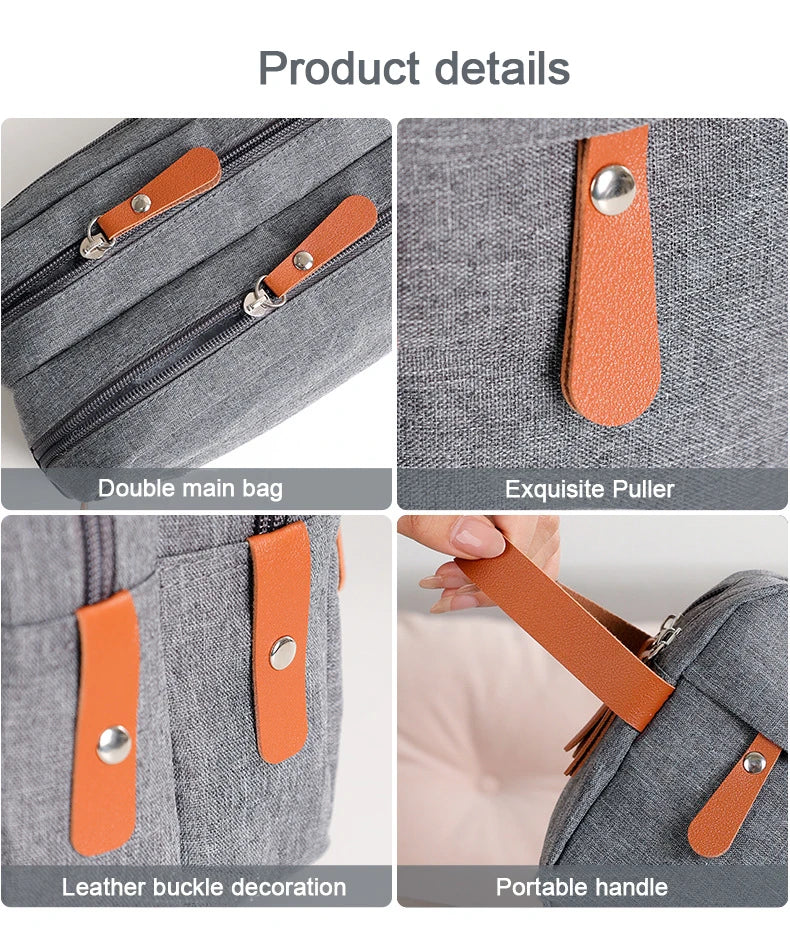 Waterproof Toiletry Bag for Men | Travel Organizer Dopp Kit