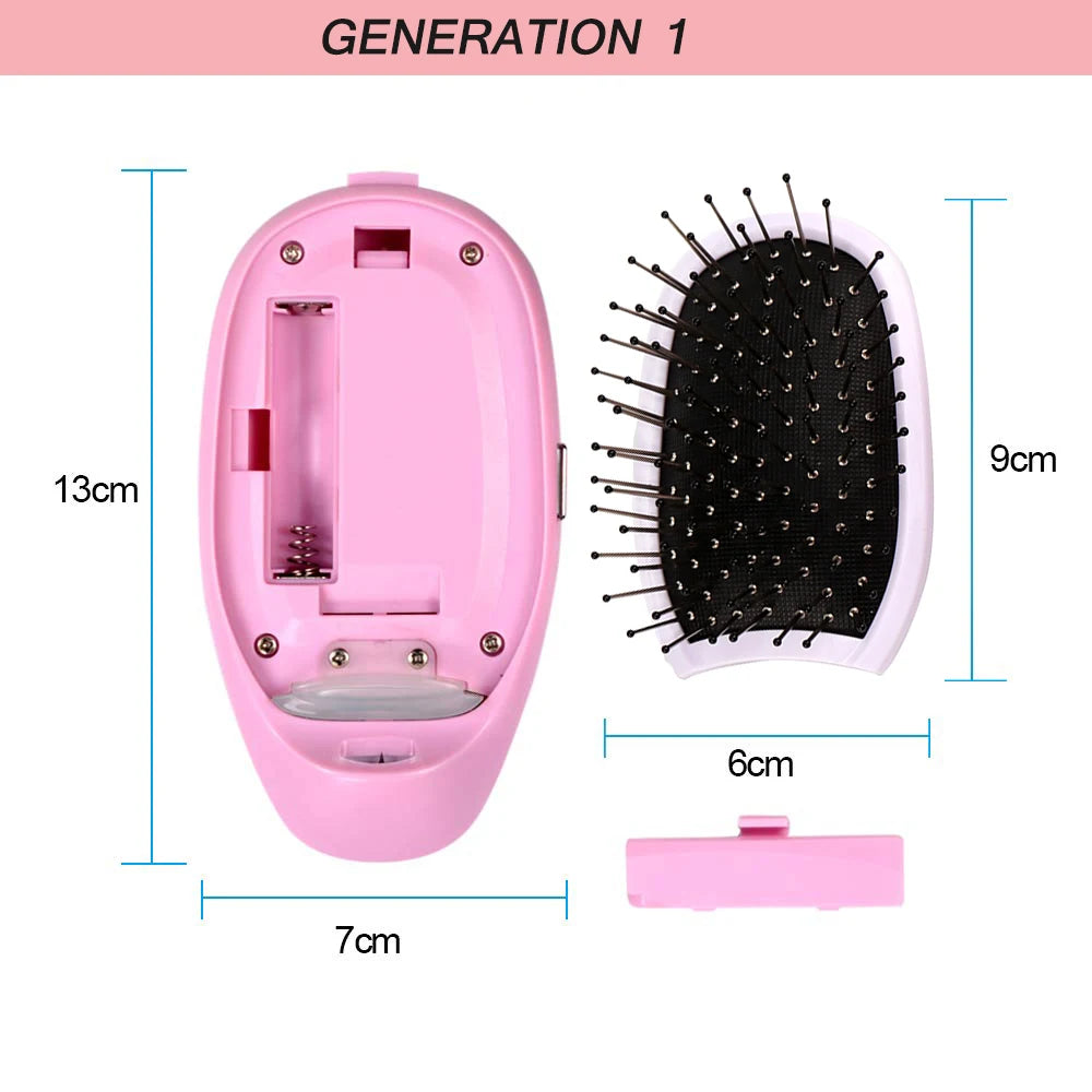 Black Ionic Styling Hairbrush | Enhance Shine & Manageability