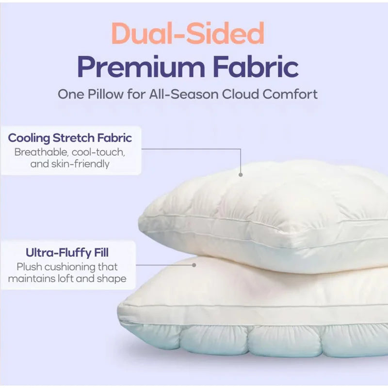 High Elastic Cervical Neck Support Pillow | Cloud Puff Comfort