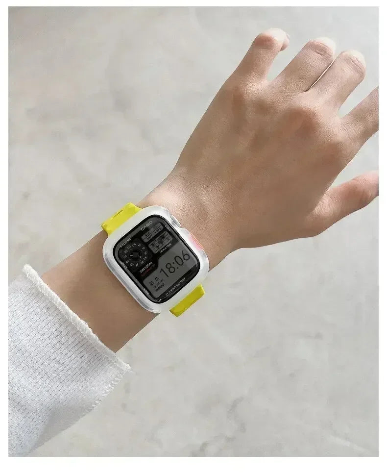Silicone Case and Strap for Smart Watches | Comfortable & Durable