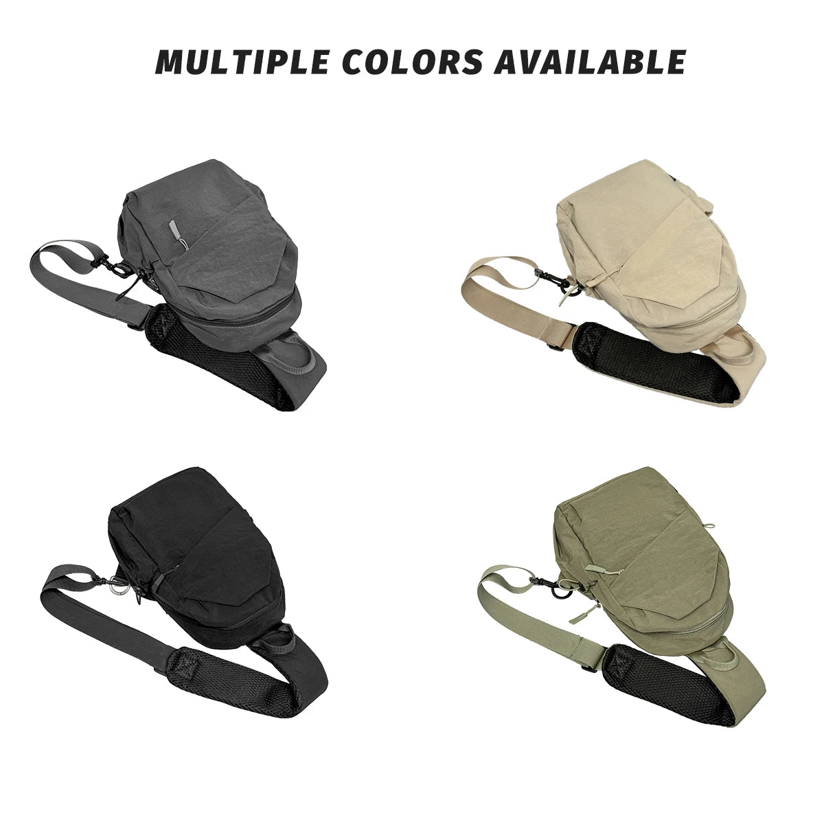 Men's Fashionable Chest Bag | Versatile Casual Commuter Shoulder Bag