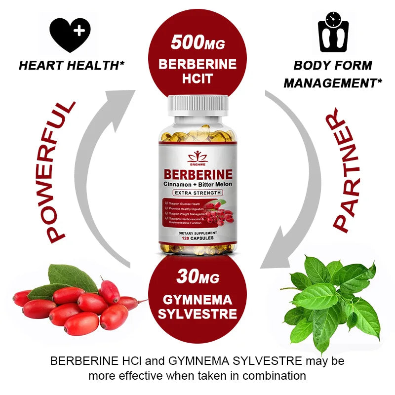 Berberine Ceylon Cinnamon Supplement | Boost Liver & Gut Health