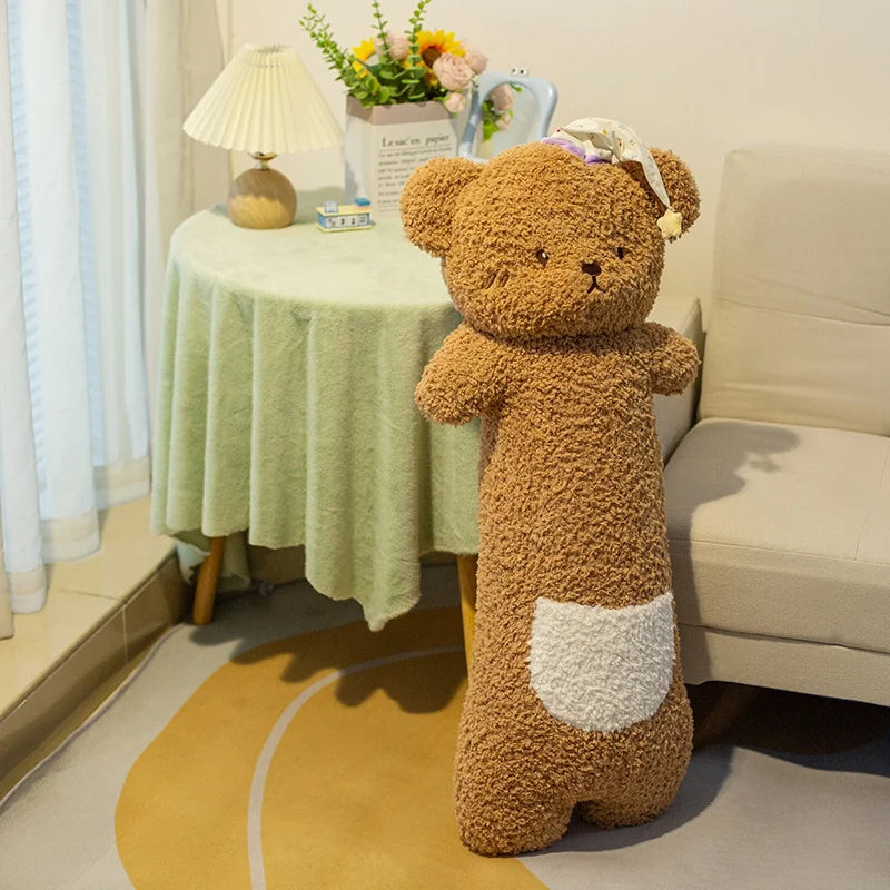 90cm Giant Plush Animal Pillow | Soft Sleep Cartoon Doll for Kids