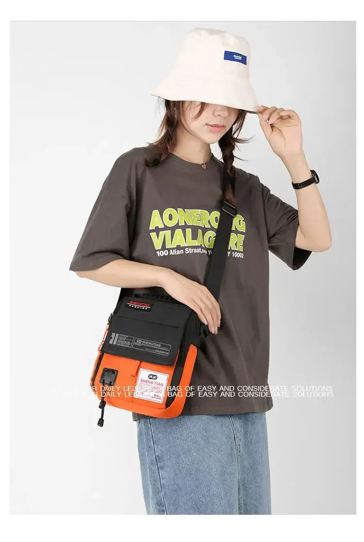 Men's Waterproof Messenger Shoulder Bag | Stylish Crossbody Bag