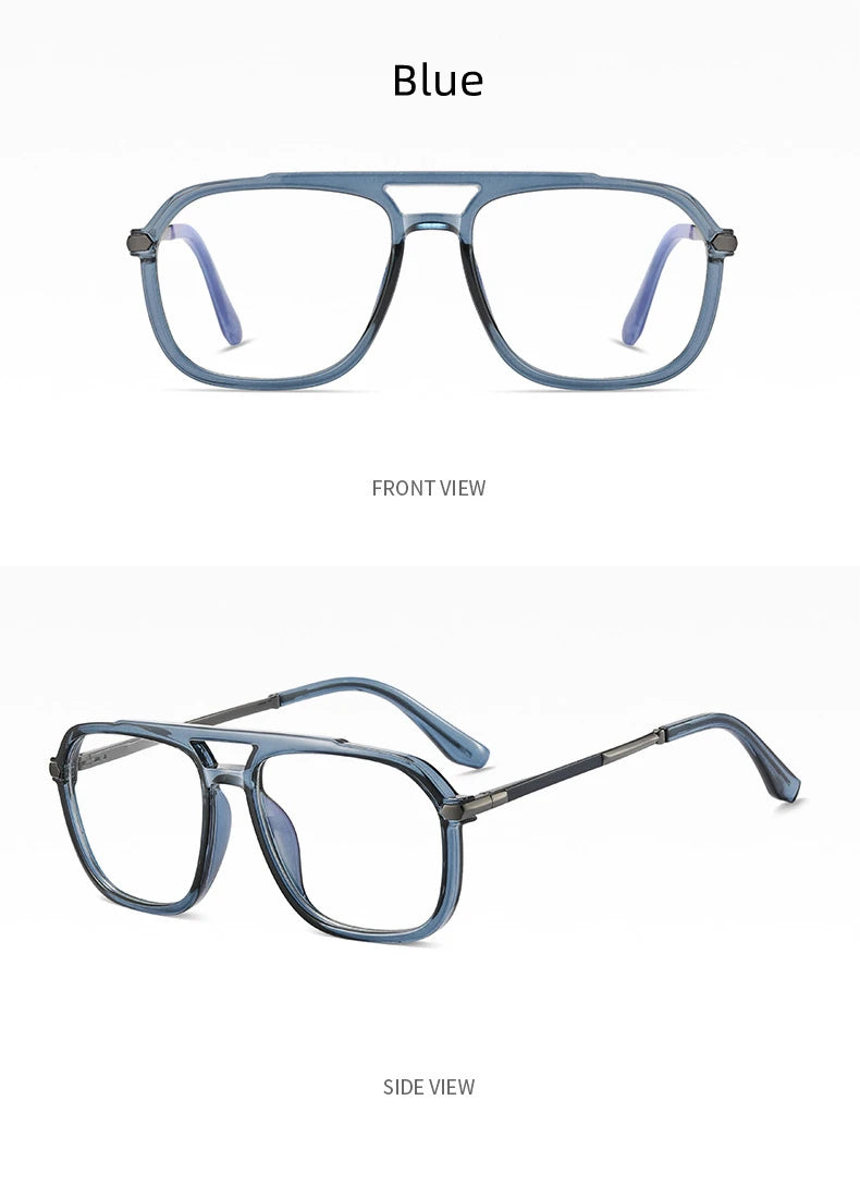 Fashion Retro Prescription Glasses for Men & Women | Stylish & Protective