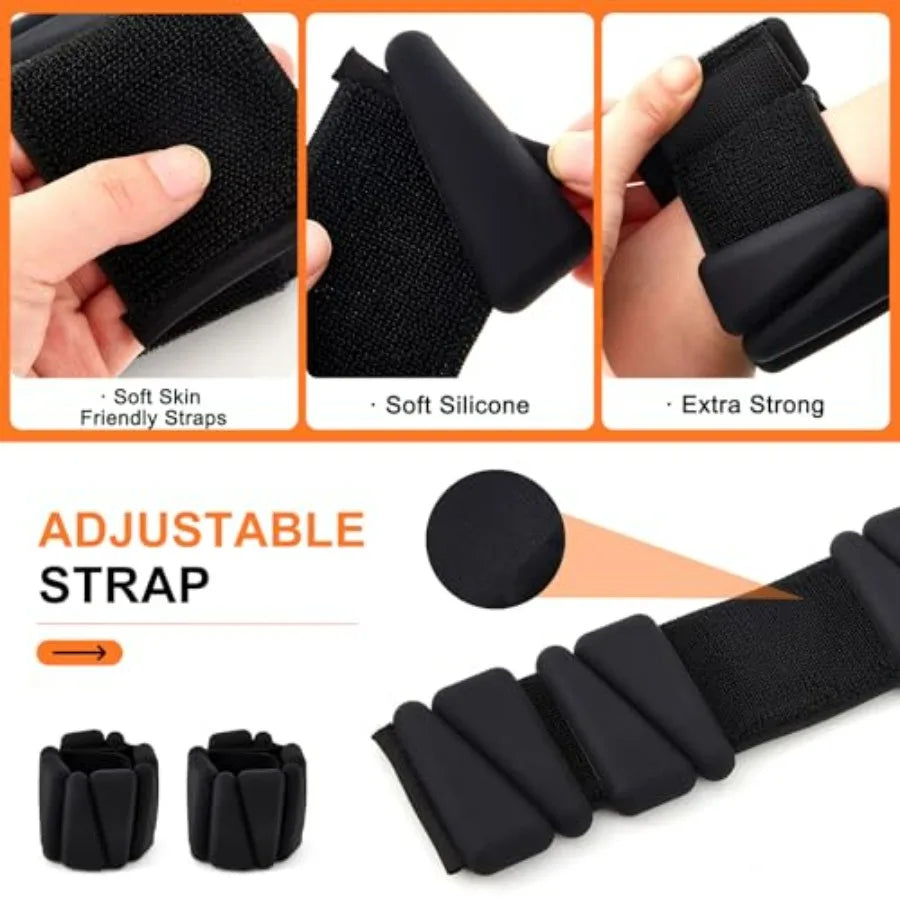 Adjustable Weighted Vest & Ankle Weights Set for Ultimate Fitness