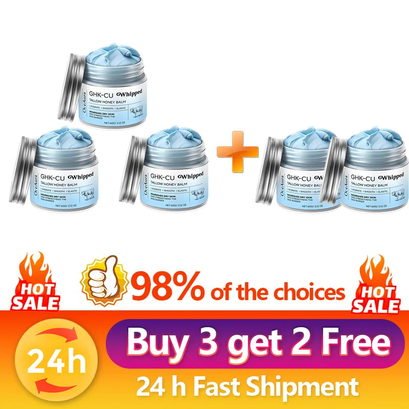 Hydrating Copper Peptides Blue Balm | Manuka Honey Moisturizer