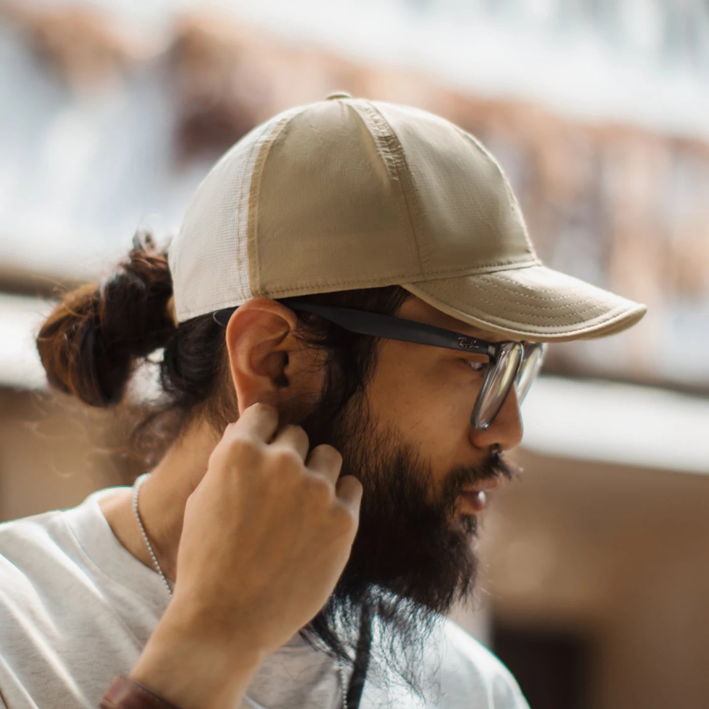 Men's Vintage Baseball Cap | Flat Brim & Adjustable Fit