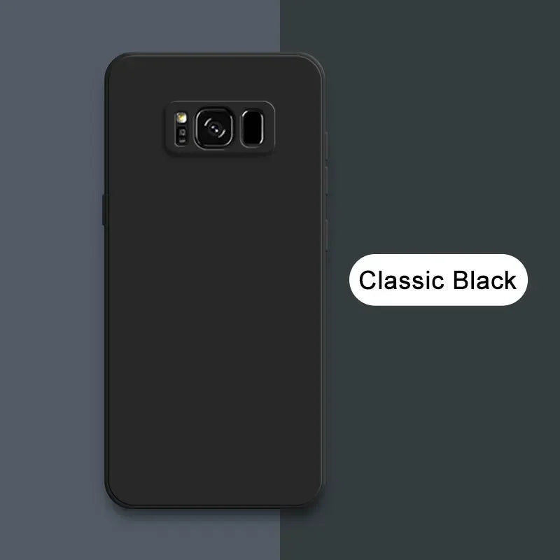 Soft Shockproof Silicone Phone Case for Galaxy Devices | Stylish Protection