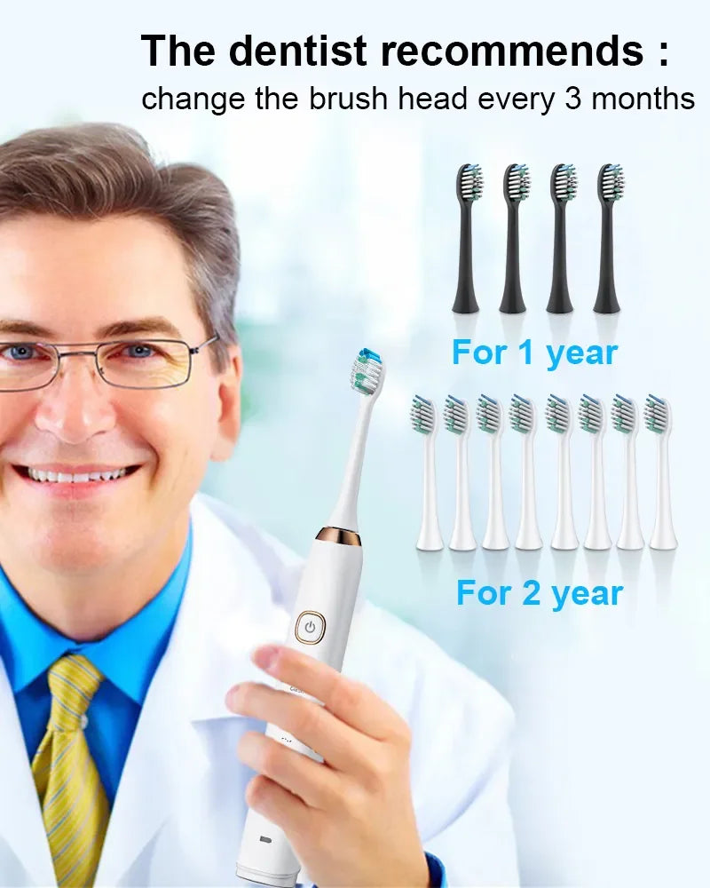 Smart Sonic Electric Toothbrush for Effective Teeth Whitening