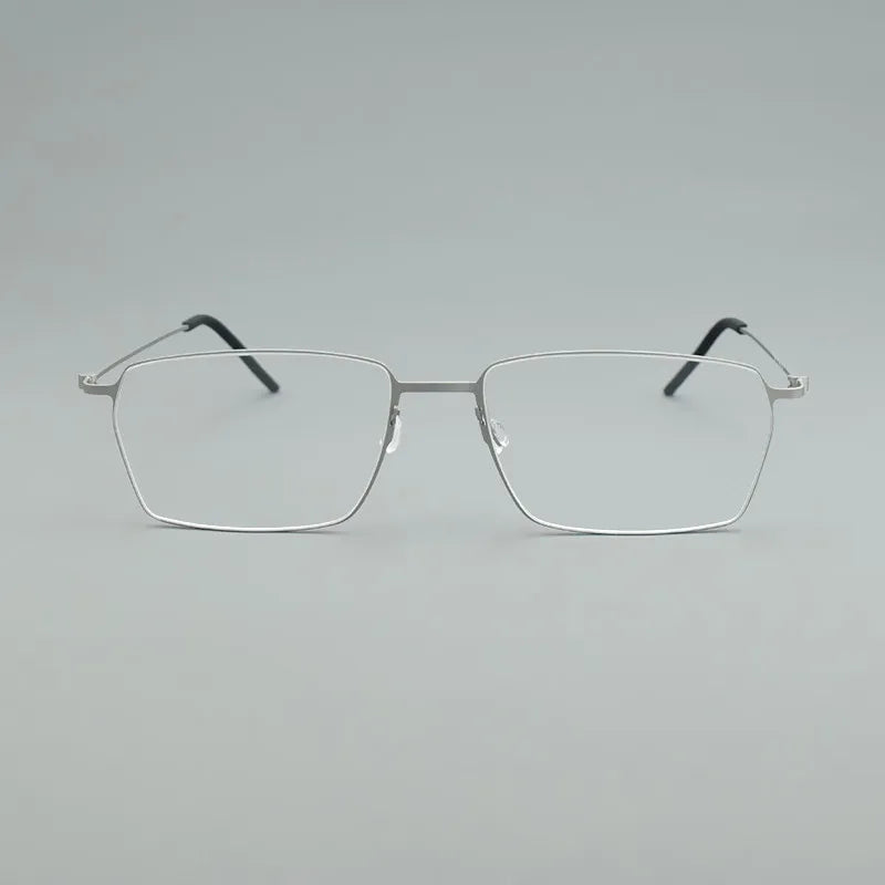 Ultra Light Titanium Eyeglasses | Retro Square Frames for All 2026