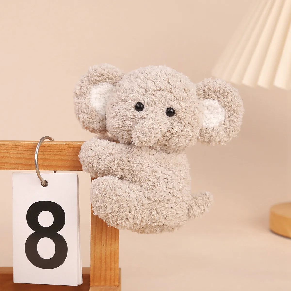 Cute Cartoon Jungle Animals Clip Dolls | Plush Toy Screen Decor