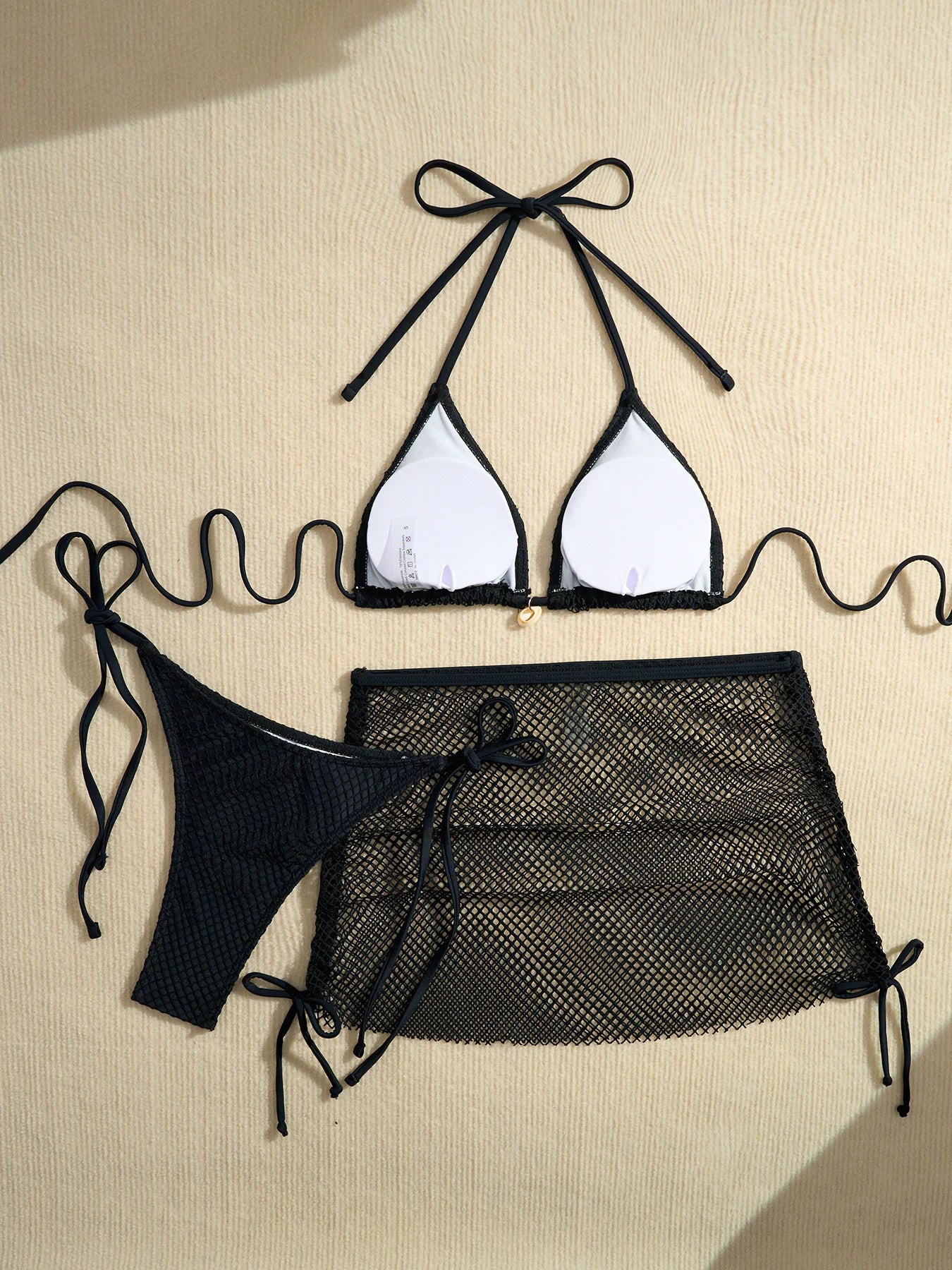 Stylish Three-Piece Bikini Set | Perfect for Beach & Pool Days
