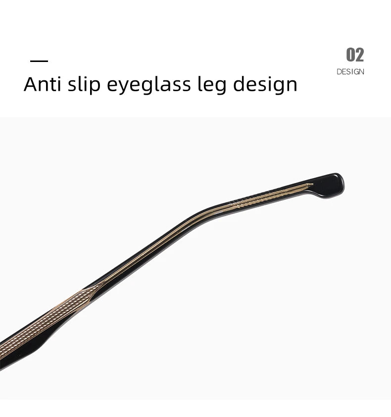Retro Double Beam Pilot Optical Glasses | Anti Blue Light Eyewear