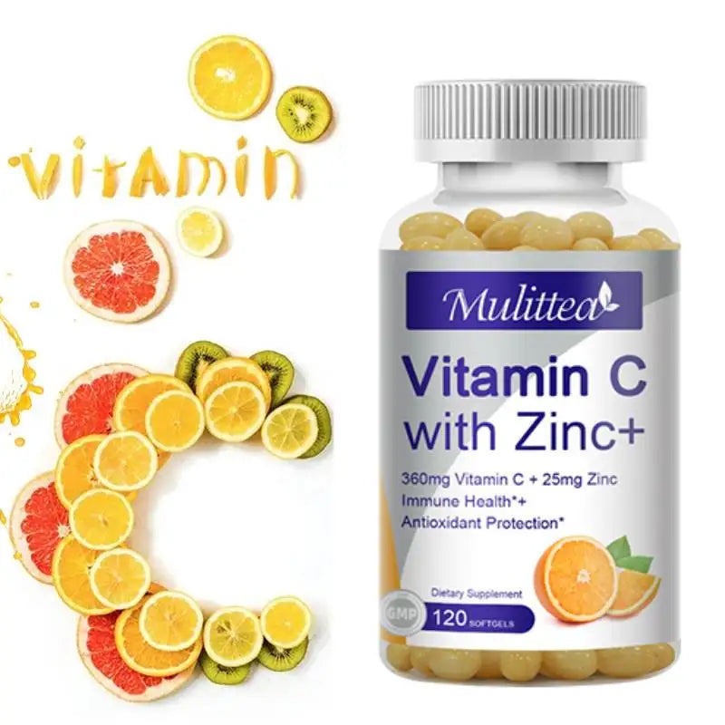 Vitamin C and Zinc Supplement | Powerful Antioxidant Booster