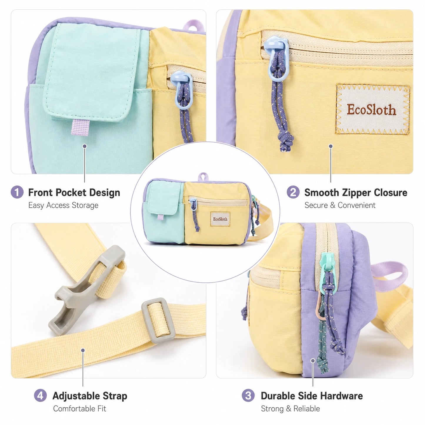 Water-Resistant Fanny Pack | Versatile Waist Pack for Outdoors