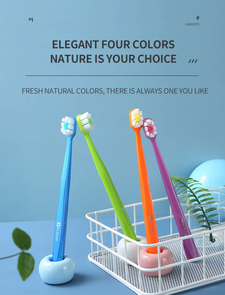 Gentle Bristle Toothbrushes for Sensitive Gums | Ideal for Daily Care