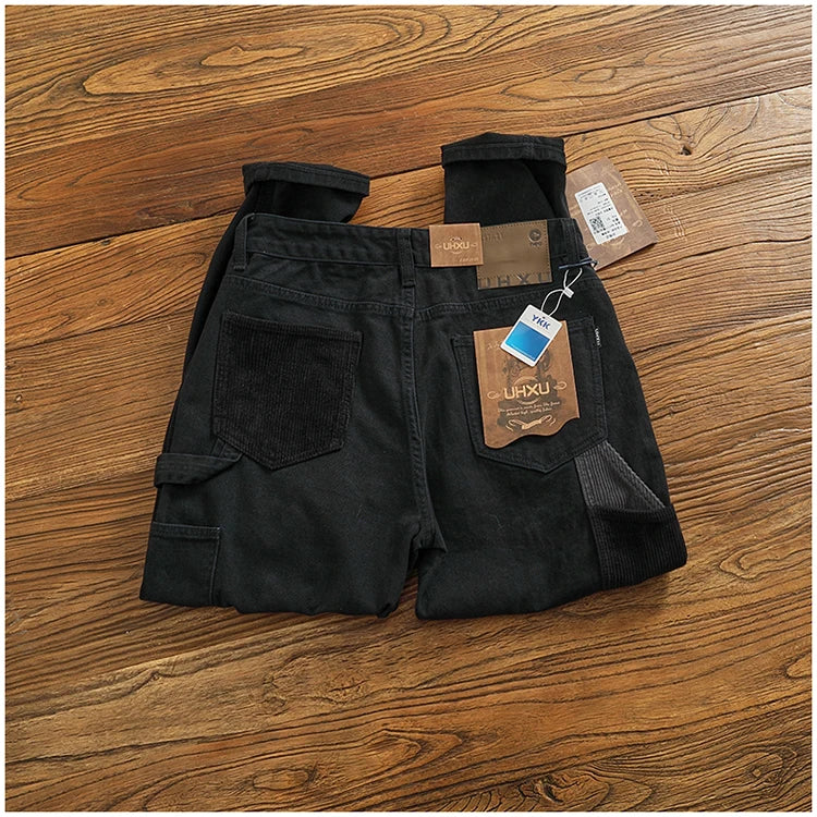 Men's Casual Cotton Twill Cargo Pants | Retro Trendy Style
