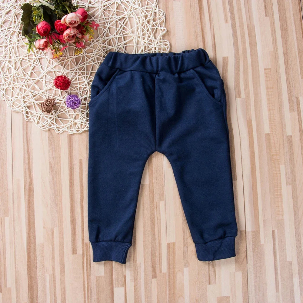 Cute Cartoon Baby Pants for Toddlers | Adorable Monster Design