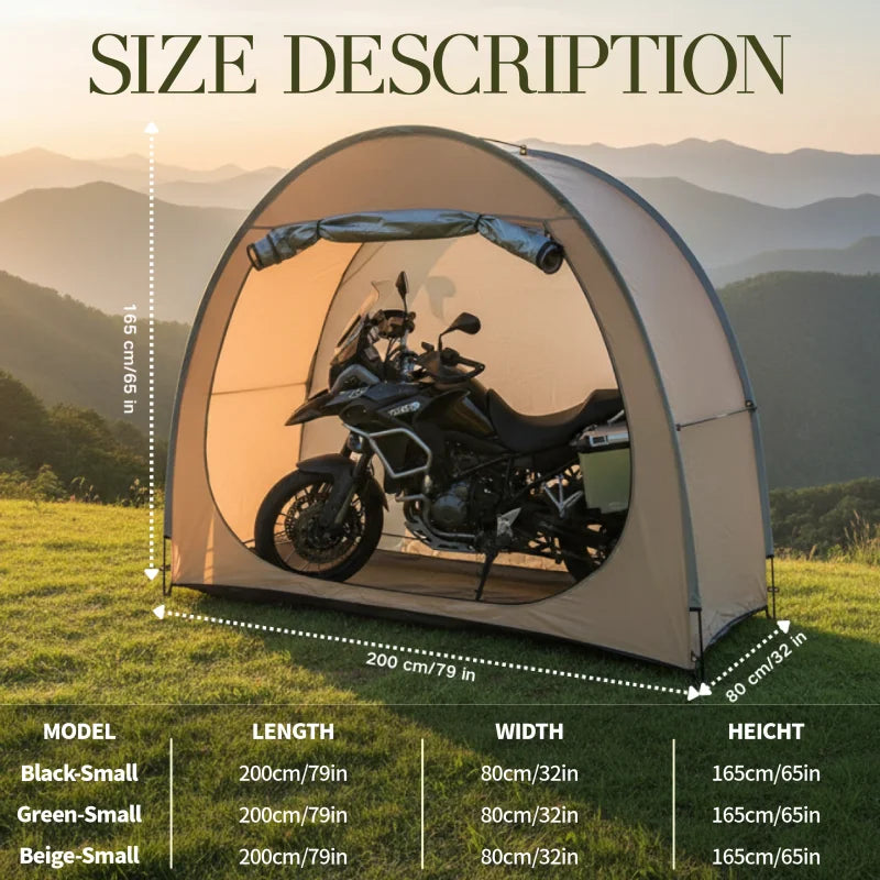 Portable Thickened Oxford Cloth Bike Shelter | Versatile Outdoor Tent
